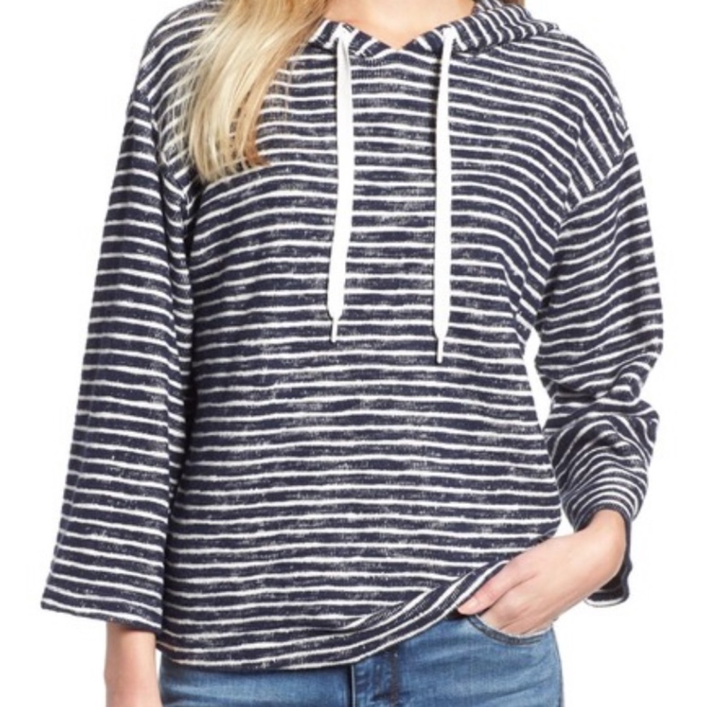 Lou & Grey Textureline Hoodie- M